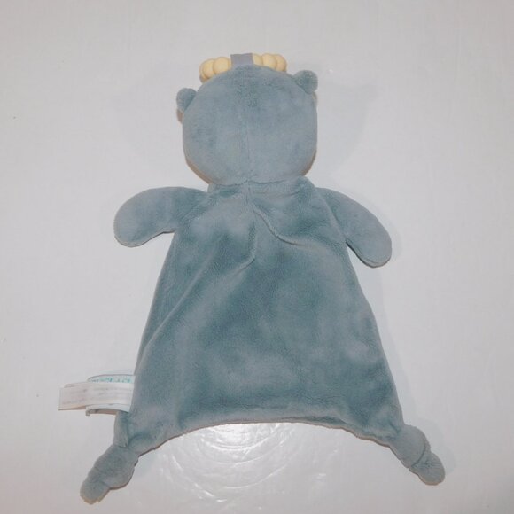 Douglas Baby Lil' Sshlumpie Teether Indy Otter Gray Plush Lovey Security Blanket - Picture 5 of 5